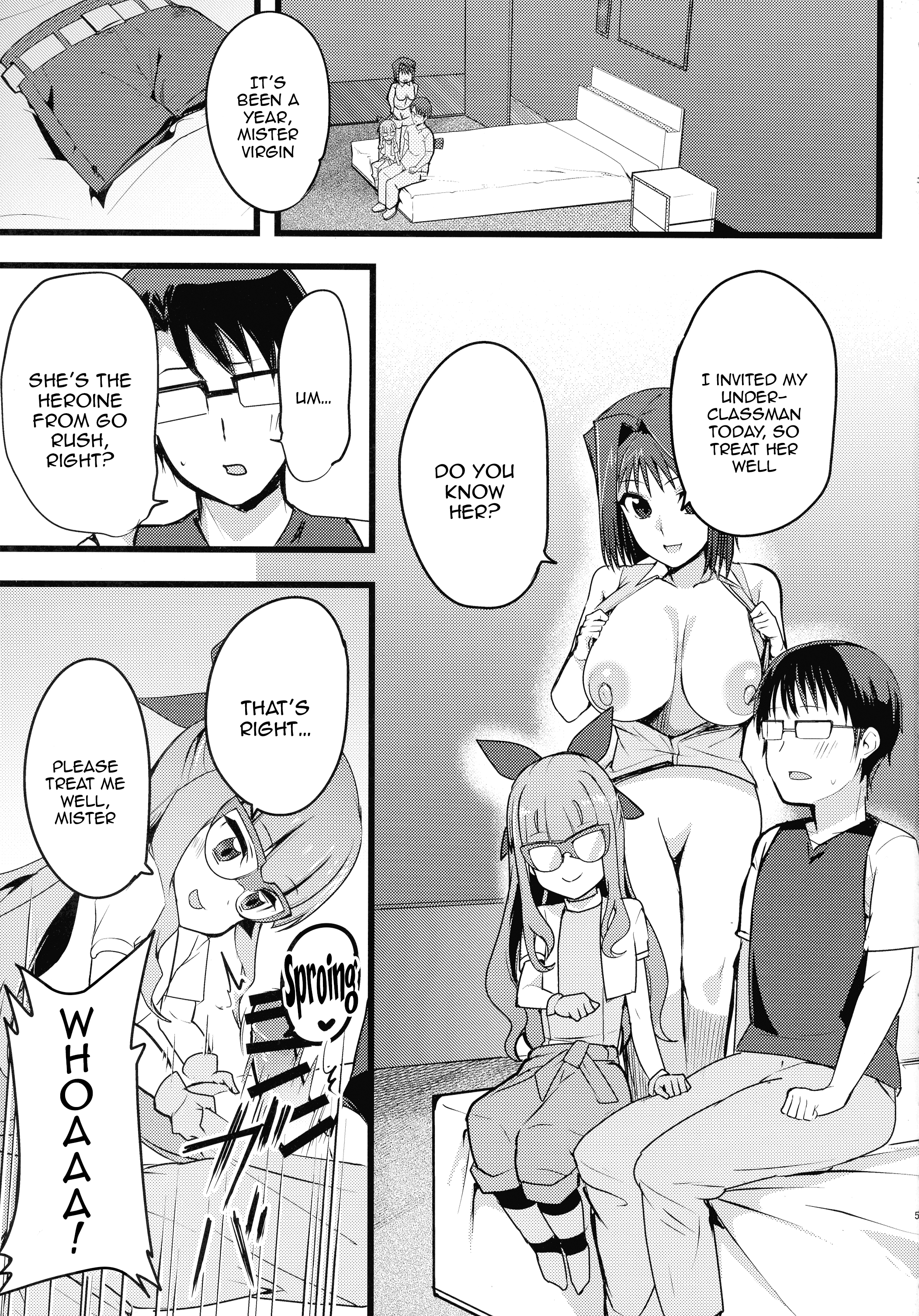 Hentai Manga Comic-Raw Duel With Tea and Yuamu-Read-5